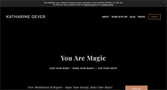 Desktop Screenshot of katharinedever.com