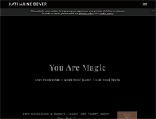 Tablet Screenshot of katharinedever.com